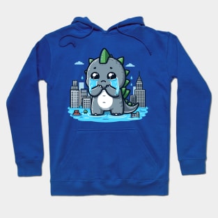 Cute Godzilla Cry Hoodie